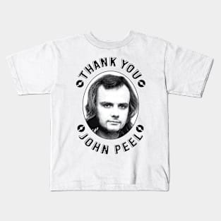 Thank You John Peel Kids T-Shirt